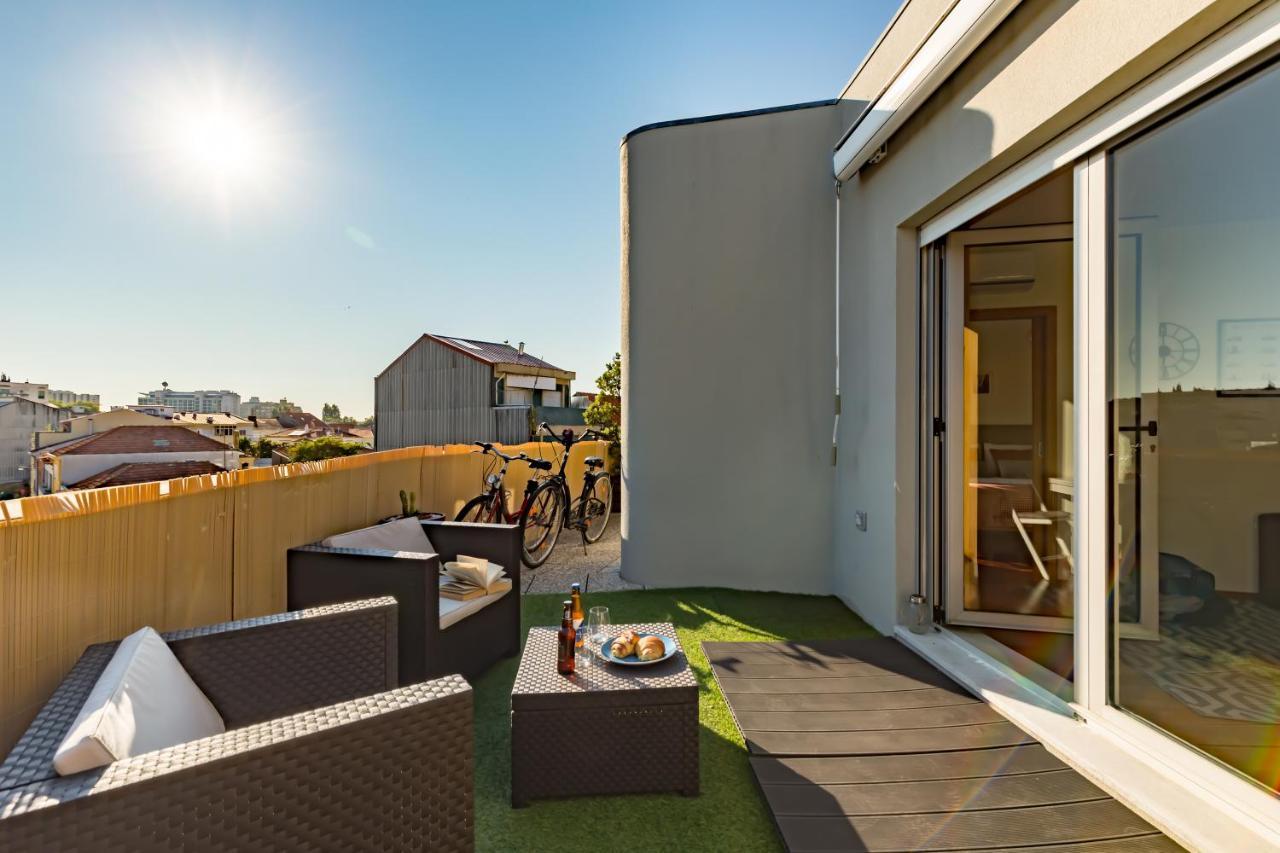 Music Relaxing Apt With Bikes, Terrace & Parking Πόρτο Εξωτερικό φωτογραφία